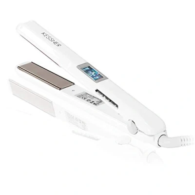 Imagen de KESSNER Keratin Therapy Pro Plancha para el cabello, revestimiento cerámico y queratina