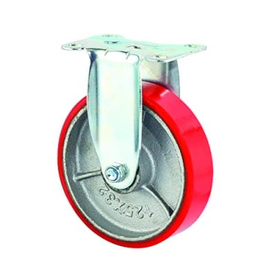 Imagen de Kippen 1618c1 ruota in ghisa con base fissa. diametro 125 mm.