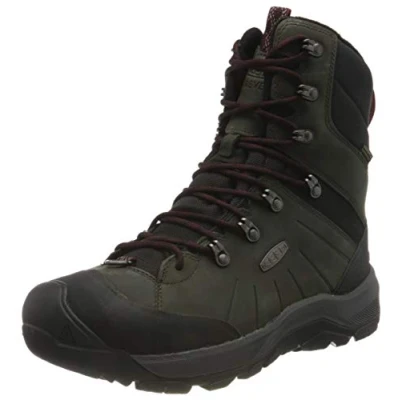 Imagen de Keen Revel IV HIGH Polar Botas para la nieve, Hombre, Talla: 43, Magnet/red carpet Piel/tela