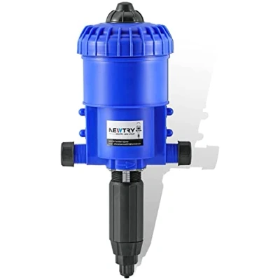 Imagen de NEWTRY 1% 5% Inyector de fertilizante químico Dispensador Riego por goteo Dosificador flujo líquido Bomba dosificadora para jardín Ganadería Industria agrícola