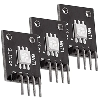Imagen de AZDelivery 3 x KY 009 Módulo Sensor SMD LED RGB Compatible con Arduino E Book Incluido!