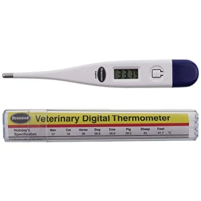 Imagen de Termómetro digital veterinario con tabla de especificaciones FREE Hobday