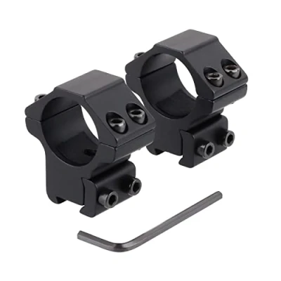 Imagen de FOCUHUNTER Anillos de Alcance Perfil bajo Montaje 25,4 mm Adaptador con 11 Dovetail Rail