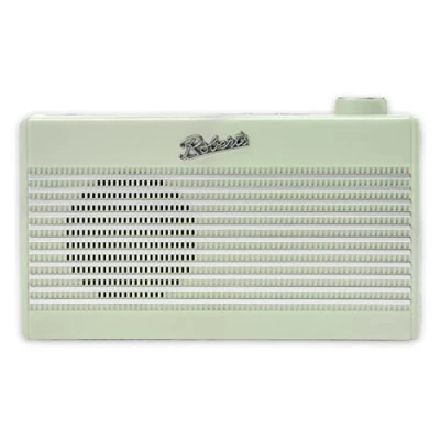 Imagen de Roberts Rambler Mini Radio Digital FM/Dab/Dab+ con Bluetooth y batería Recargable integrada, Color Verde Hoja