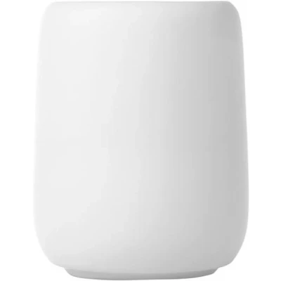 Imagen de Blomus Vaso para cepillos de Dientes Sono, Cepillo Dientes, cerámica, Blanco, 300 ml, 66275