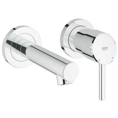 Imagen de Grohe Concetto Grifo de lavabo mural 1/2&quot; Tamaño S, color cromo (Ref.19575001)