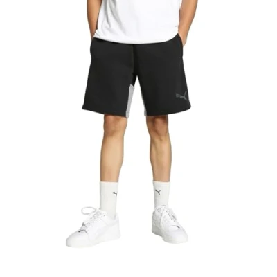 Imagen de PUMA Pantalones Cortos Casuales Teamcup Punto, Hombre, Negro Black, 3XL