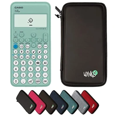 Imagen de CALCUSO Paquete Básico Negro con Calculadora Casio FX 92 College ClassWiz (Francés)