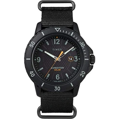 Imagen de Timex Expedition Gallatin Solar, Reloj de pulsera para Hombre, Negro