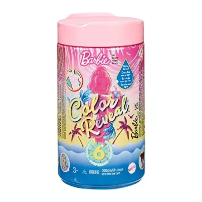Imagen de Barbie Chelsea Color Reveal Arena y Sol, muñeca Sorpresa con Accesorios de Moda Verano Juguete (Mattel GTT25)