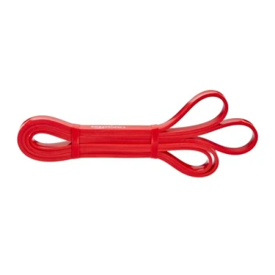 Imagen de Amazon Basics Banda elástica de resistencia y dominadas, 4,5 a 15,8 kg (1,3 cm ancho) Rojo