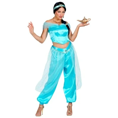 Imagen de Widmann 09883 Disfraz de princesa árabe, mujer, azul , color/modelo surtido
