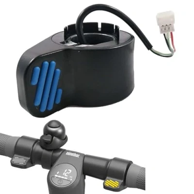 Imagen de MotuTech Acelerador para Segway Ninebot ES1 ES2 ES3 ES4 ES5 Scooter (acelerador), color azul