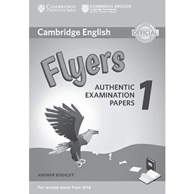 Imagen de Cambridge English Young Learners Tests (2018 Exam) Flyers 1 An