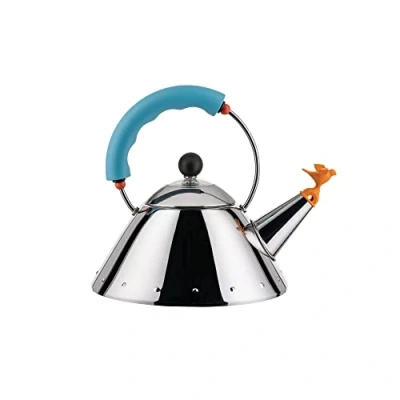 Imagen de Alessi Whistling Kettle 9093/1 LAZ Light Blue 1 Liter by Micheal Graves