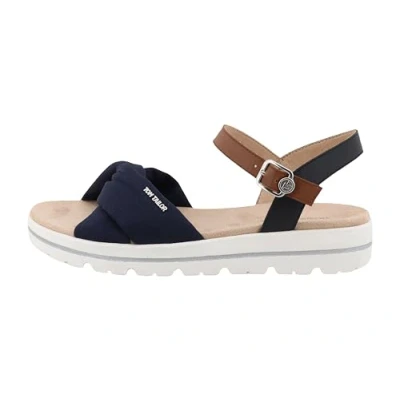 Imagen de TOM Tailor Sandalias tobilleras, Mujer, Talla: 38, Navy Zapatos