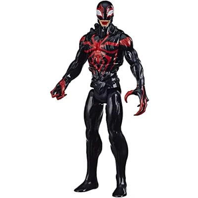 Imagen de Spider Man Spiderman Figura Titan Miles Morales Deluxe, Multicolor (Hasbro E87295X0)