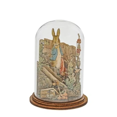 Imagen de Enesco Beatrix Potter Figura de Madera con pañuelo Peter Rabbit