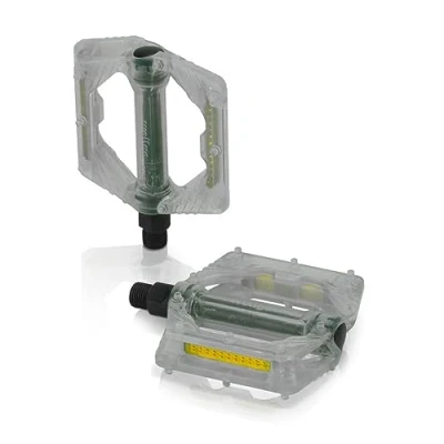 Imagen de XLC 2501813601 Pedal de Plataforma PD M16, Unisex, Transparente