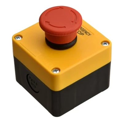 Imagen de Heschen Interruptor de parada emergencia con señal roja la caja 660 V A 10