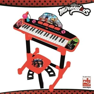 Imagen de Ladybug Zag Órgano con pie y banqueta (Claudio Reig 2686.0) , color/modelo surtido