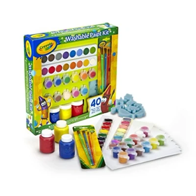 Imagen de Crayola Kit de Pintura Lavable para Niños, Actividad Creativa, la Escuela y el Ocio, a Partir 3 años, 54 0155