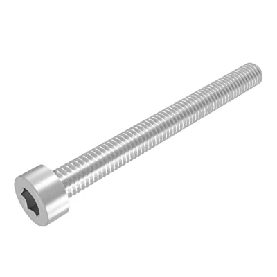 Imagen de SECCARO Tornillo cilíndrico M8 x 80 mm, acero inoxidable V2A, VA A2, DIN 912/ISO 4762, hexágono interior, rosca completa, 20 unidades