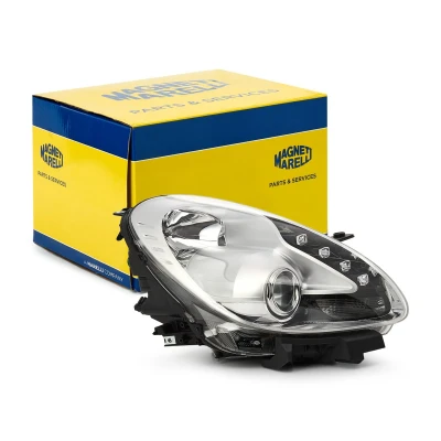 Imagen de MAGNETI MARELLI 712497801129 Faros derecha H7/H1 Halógena para circulación por la con lámpara, servomotor reg. alcance luces