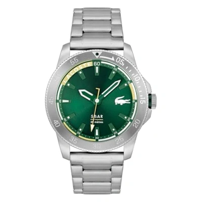 Imagen de Lacoste Reloj Analógico de Cuarzo para hombre con Correa en Acero Inoxidable plateada 2011204
