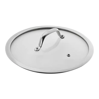 Imagen de KUHN RIKON Tapa de cristal con mango acero inoxidable, 22 cm
