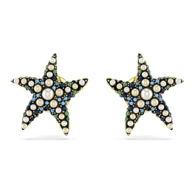 Imagen de Swarovski Idyllia Starfish Small Pendientes, Mujer, Talla: One Size, Multi colored