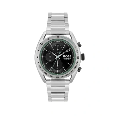 Imagen de BOSS Center Court Cronógrafo Silver black, Hombre, Talla: One Size, black