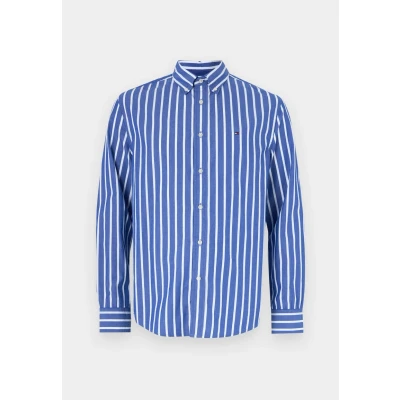 Imagen de Tommy Hilfiger FLEX Nautical Camisa, Hombre, Talla: Medium, White / wedge blue