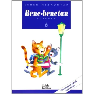Imagen de Bene Benetan 6 Lehhen Hezkuntza 9788481471175 (ENTRE AMIGOS)
