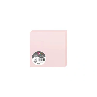 Imagen de Clairefontaine 2855 C Pollen Pack de 25 Sobres dípticas 13,5 X cm rosa