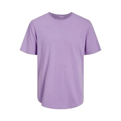 Imagen de JACK &amp; JONES Jjebasher tee O Neck SS Noos Camiseta, Rosa Morada, XXL Hombre