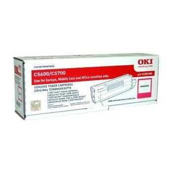 Imagen de Tóner Magenta Oki C5600/5600dn/n/5700/5700dn/n (2000 Pag) 43381906