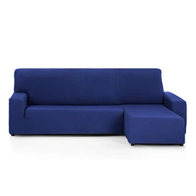 Imagen de Martina Home Tunez Funda chaise longue Brazo corto derecho Marino (visto de frente)