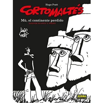Imagen de CORTO MALTES 12. MU, EL CONTINENTE PERDIDO. ED B/N (HUGO PRATT)