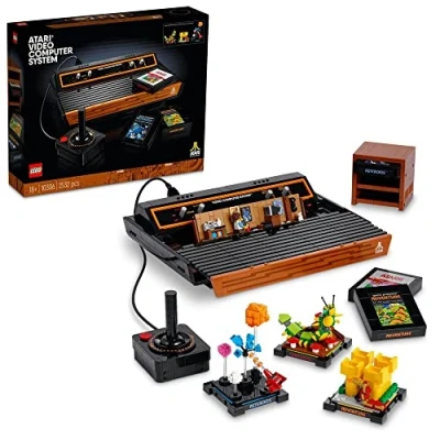 Imagen de LEGO Icons 10306 Atari 2600, modelo para construir, consola de juguetes video, adultos