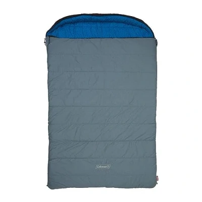 Imagen de Coleman Acogedor Saco de Dormir, Unisex, Azul/Gris, 235x150
