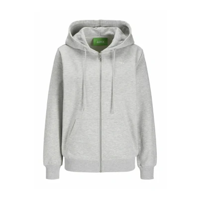 Imagen de JJXX Jxabbie Every ZIP Sudadera con cremallera, Mujer, Talla: XS, Light grey melange