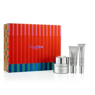 Imagen de Natura Bissé Diamond Age Defying Set Rich Texture Antiedad Global para tu Piel. Incluye la Crema Extreme Cream 50 ml, Contorno Eye 15 ml y Lip Booster