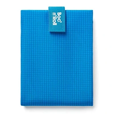 Imagen de Roll&#039;eat ® Bolsa Merienda, Porta Bocadillos con Envoltorio Reutilizable, Alimentos Ecológico sin BPA, de Tela, Color Azul Boc&#039;n&#039;Roll Active