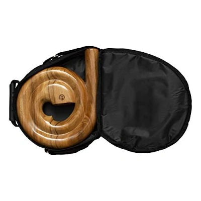 Imagen de Australian Treasures Bolsa didgeridoo para VIAJE espiral de nylon madera.