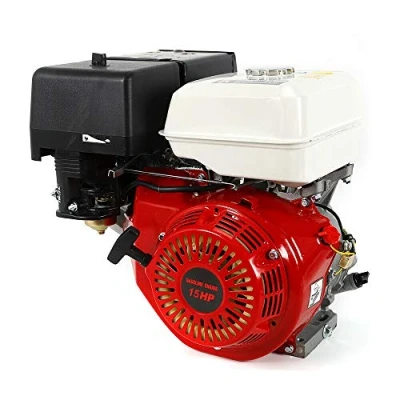 Imagen de 9KW Motor Gasolina, 15 CV 4 tiempos Refrigeración Carburador, 3600 RPM