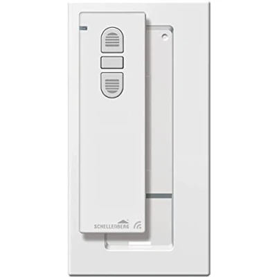 Imagen de Schellenberg 20015 Emisor de Mano Soporte Pared, Blanco, 1 Canal hasta 5 Productos Radio