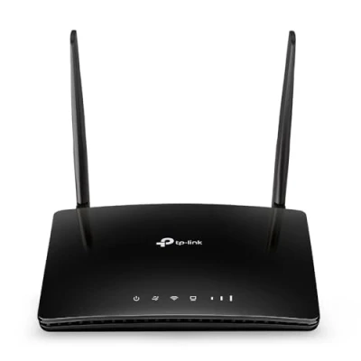 Imagen de TP Link TL MR150 4G LTE Router (Cat 4), Velocidad hasta 300Mpbs, MicroSim, 3xPuertos Ethernet LAN/WAN, Antena Desmontable, Plug&amp;Play
