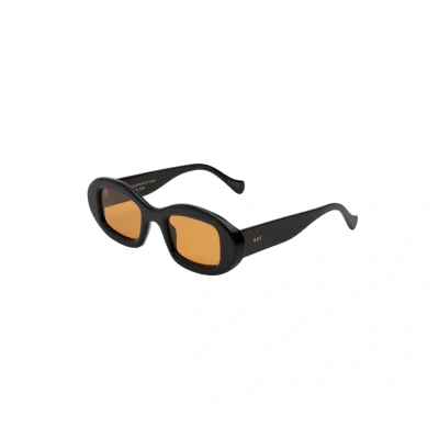 Imagen de Retrosuperfuture Unisex DUS Tutto Nero Gafas de sol Negro Marrón Cat Eye Normal