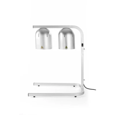 Imagen de HENDI Lámpara doble de calentamiento por infrarrojos Plateado 230V / 500W 453x360x(H)790 mm